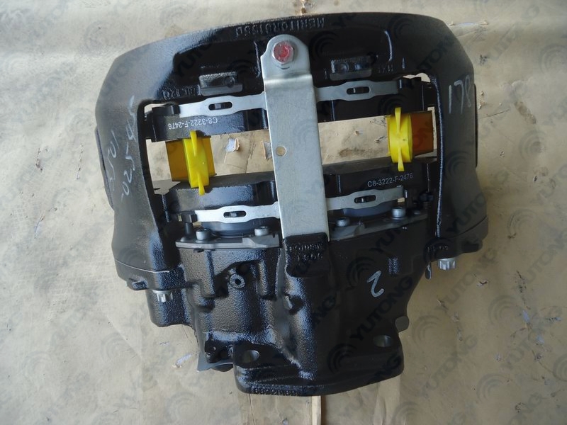 Left disc brake assembly
