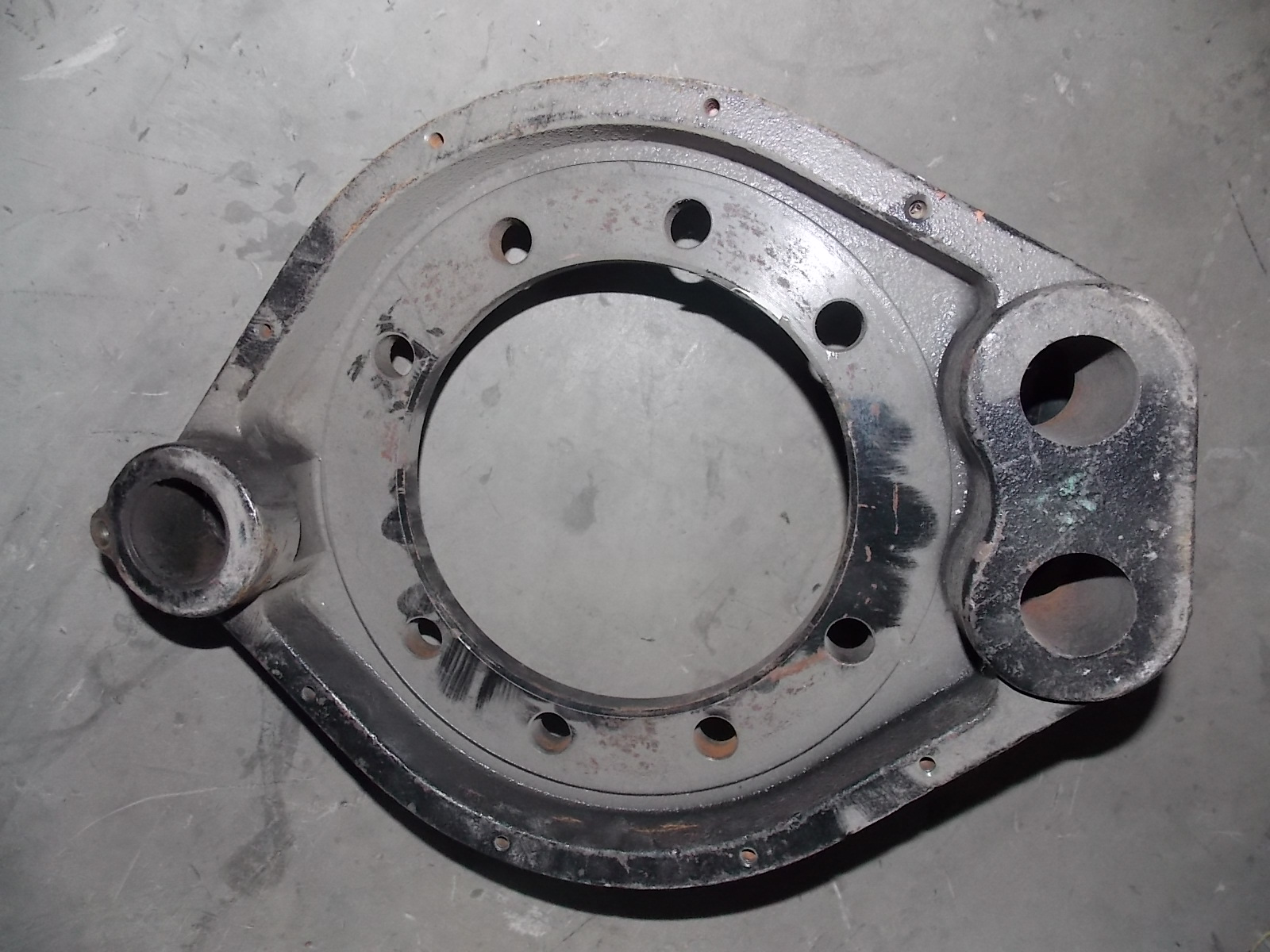 Rear brake bottom plate-1