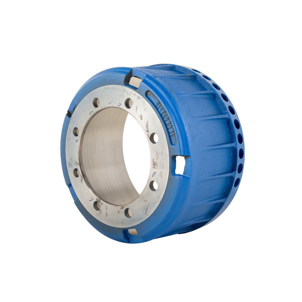 Rear brake drum; inner circle 400; maximum outer circle 460; total height 255-3