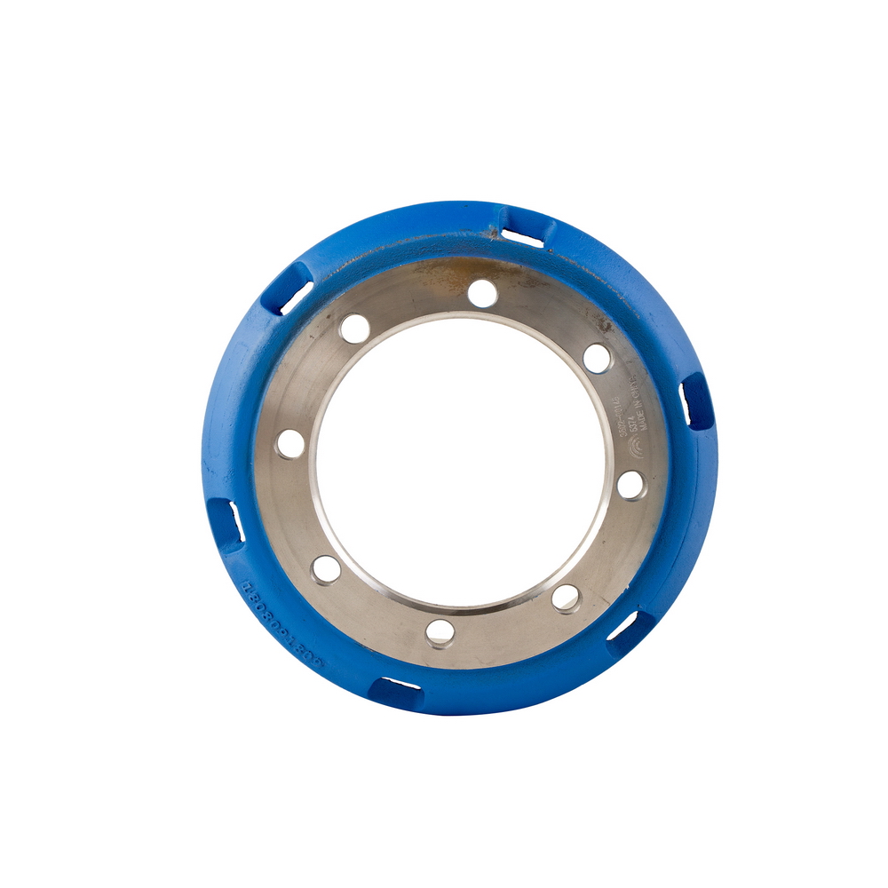 Rear brake drum; inner circle 400; maximum outer circle 450; total height 228-2