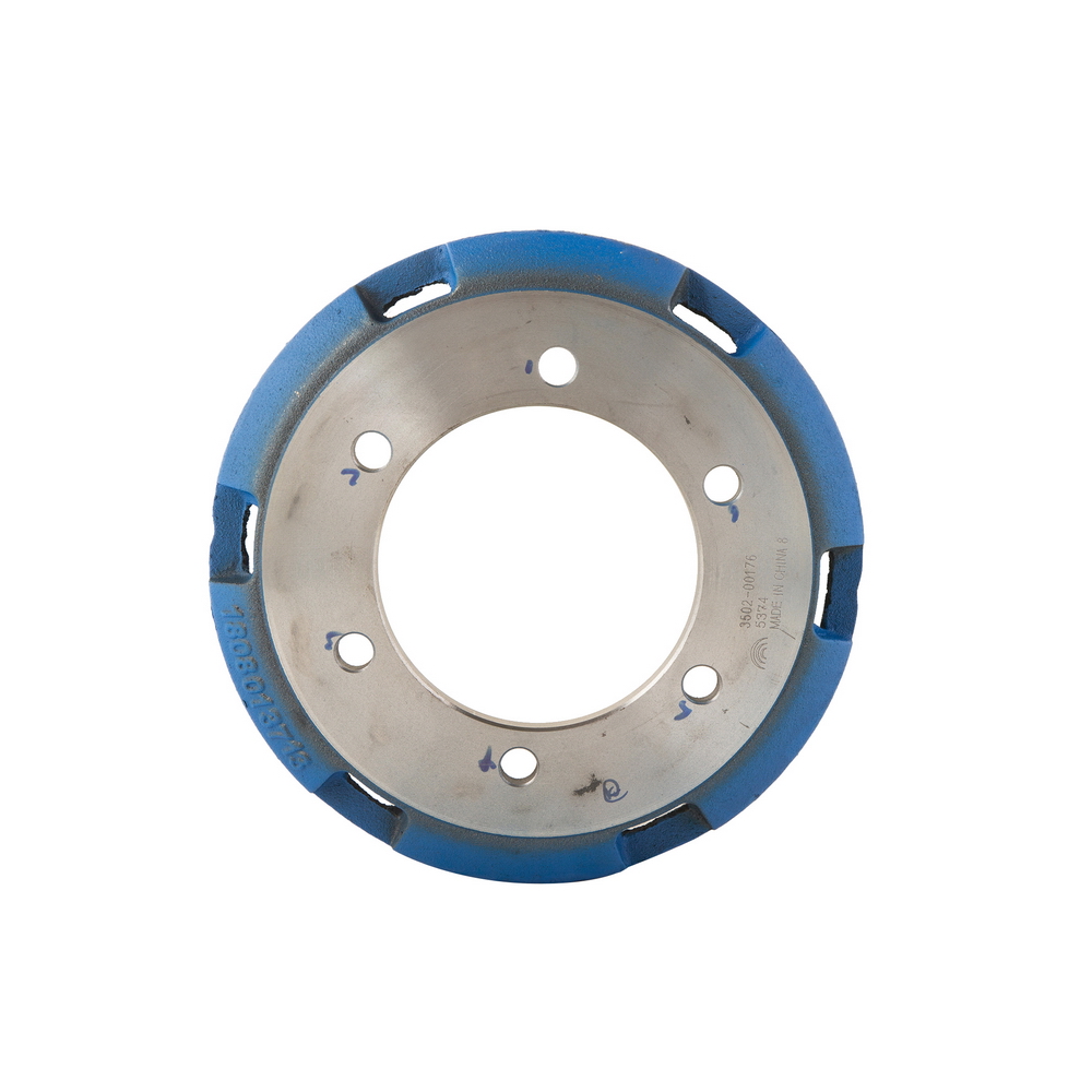 Rear brake drum; inner circle 310; maximum outer circle 358; total height 192-4