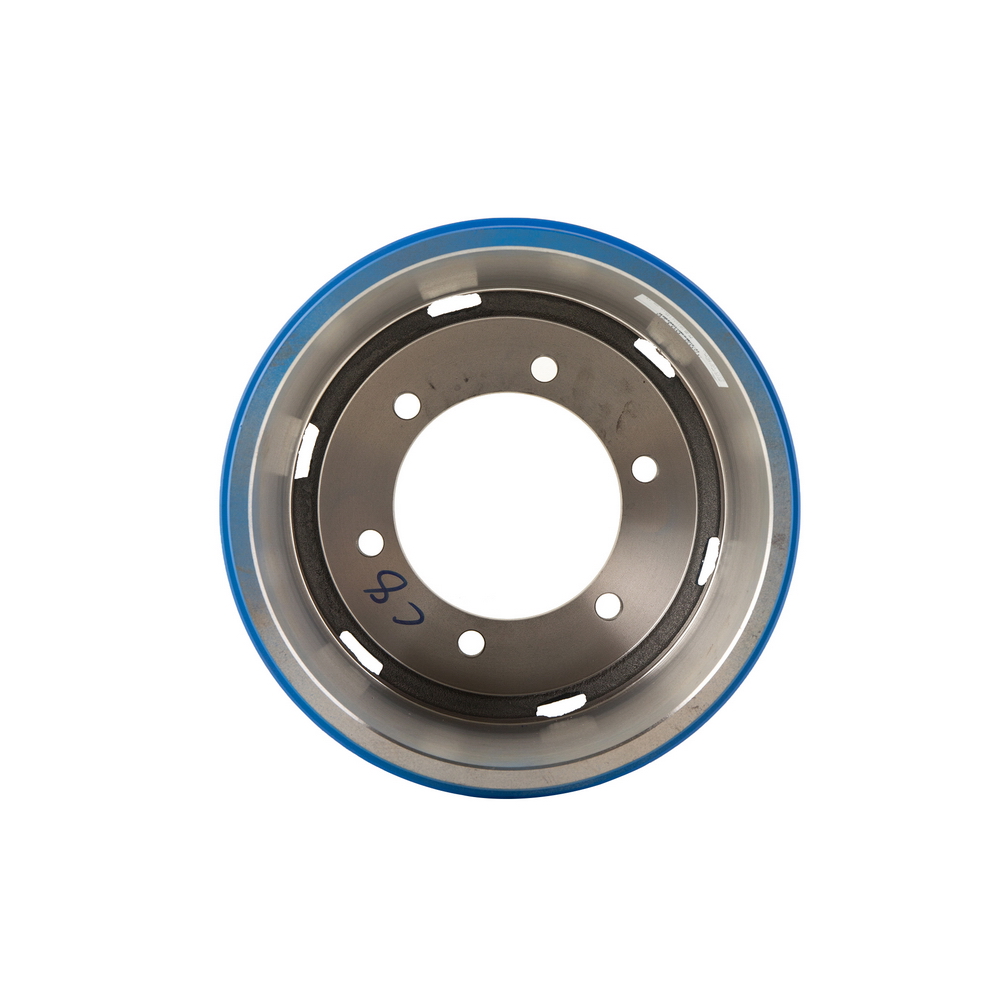 Rear brake drum; inner circle 310; maximum outer circle 358; total height 192-3