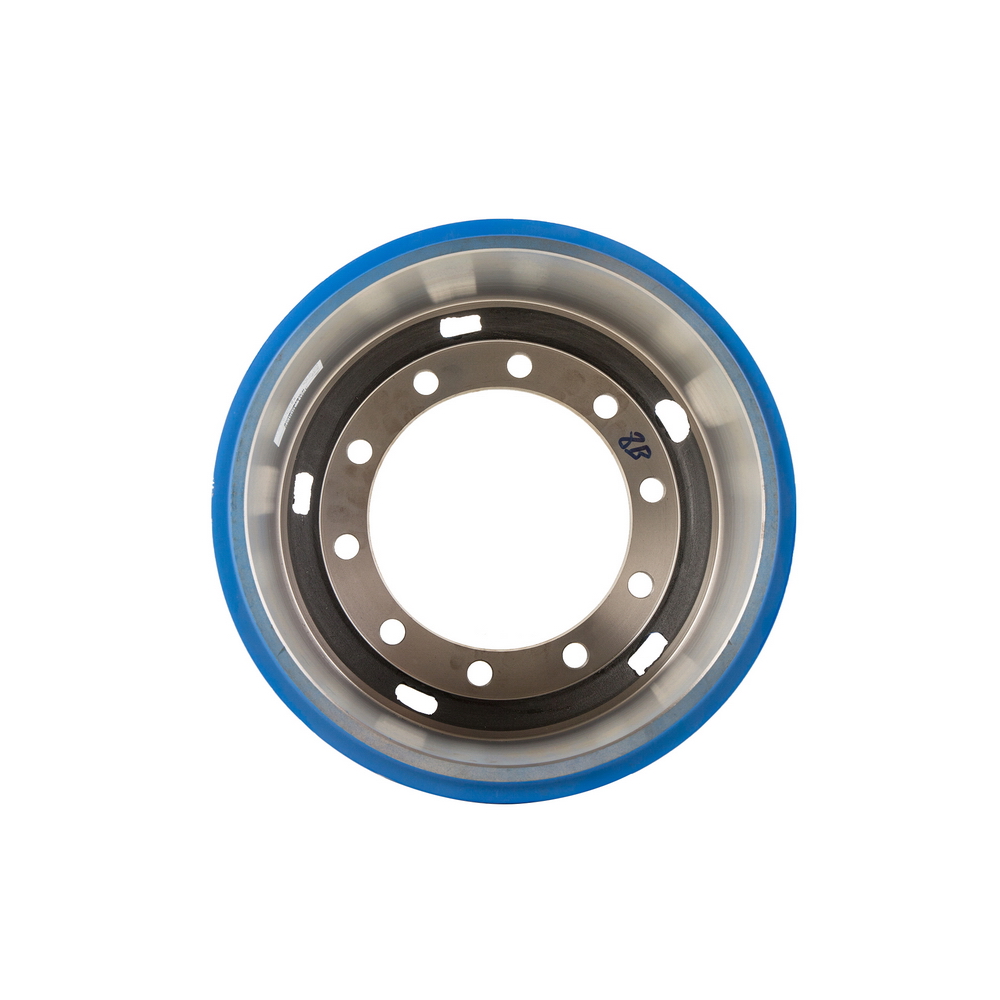Front brake drum; inner circle 310; maximum outer circle 358; total height 189