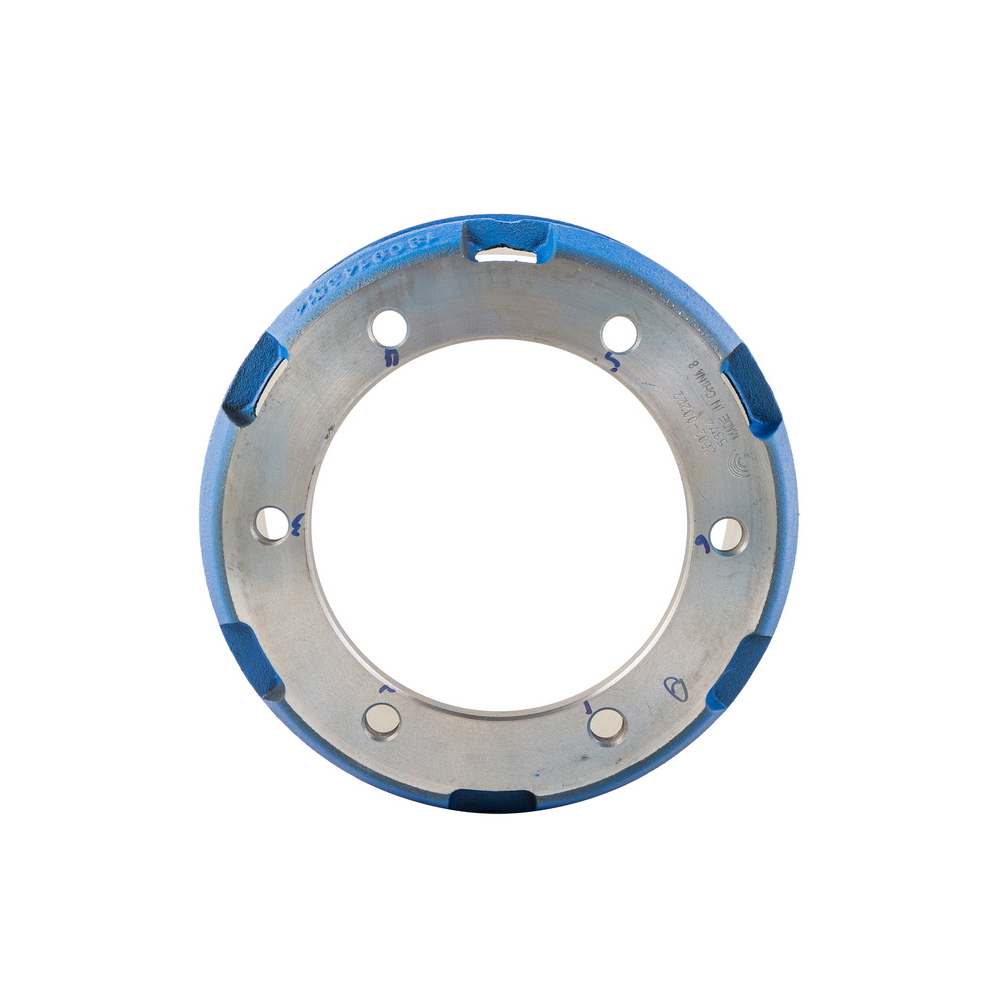 Rear brake drum; inner circle 310; maximum outer circle 358; total height 200-4