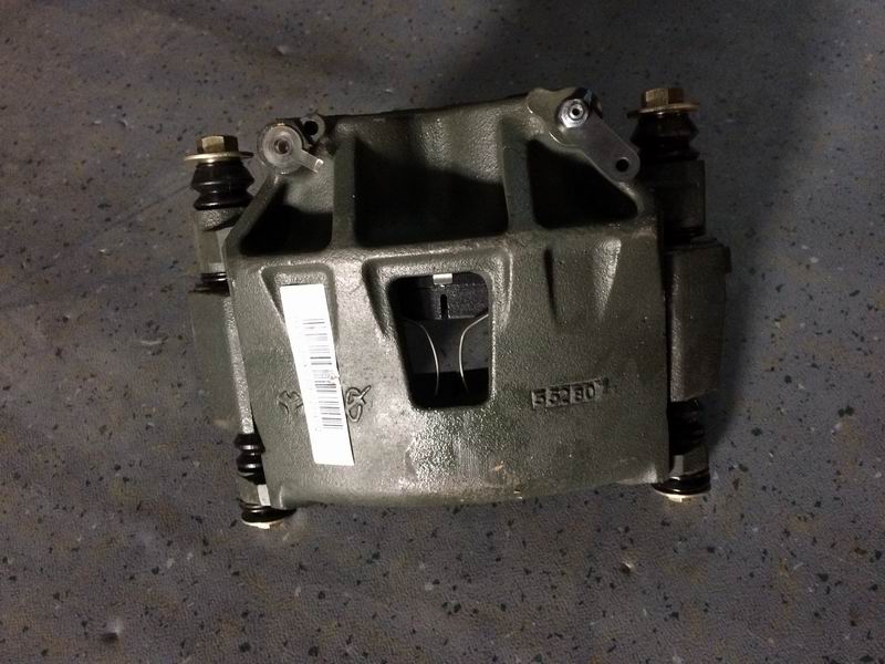Right disc brake assembly; hydraulic; cylinder bore 51.1-3