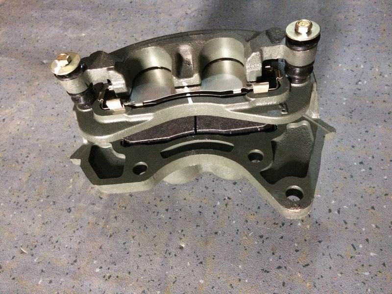 Right disc brake assembly; hydraulic; cylinder bore 51.1-4
