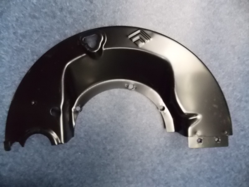 Dust cover on brake; 3502-00596 generations consumed