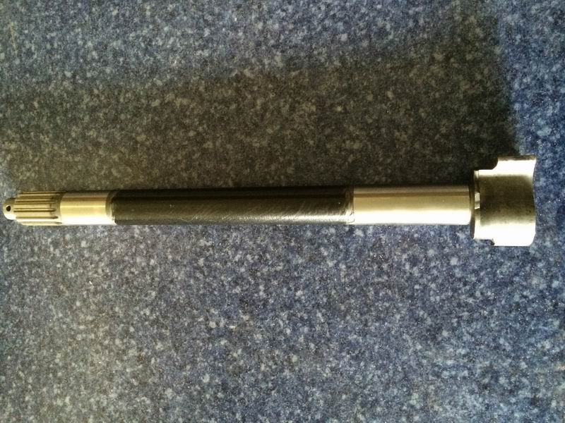 Распределительный вал, ф 39 .5* 497 .5, 14 зубья/φ 24 , стопорный штифт