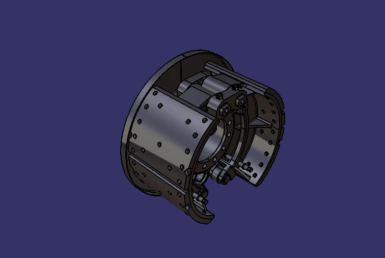 Drum brake, rear, Φ410*220