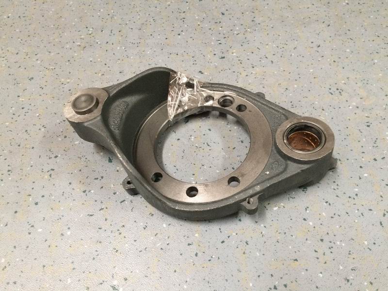 Left brake base plate assembly-1