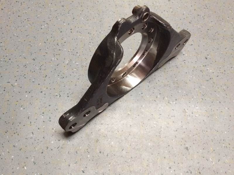 Left brake mounting plate-1