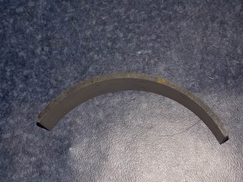 Rear friction plate; thickness 8; φ320*100-1