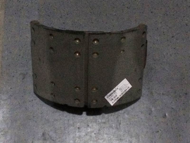 Brake shoe assembly; contains 2 pieces; without alarm hole