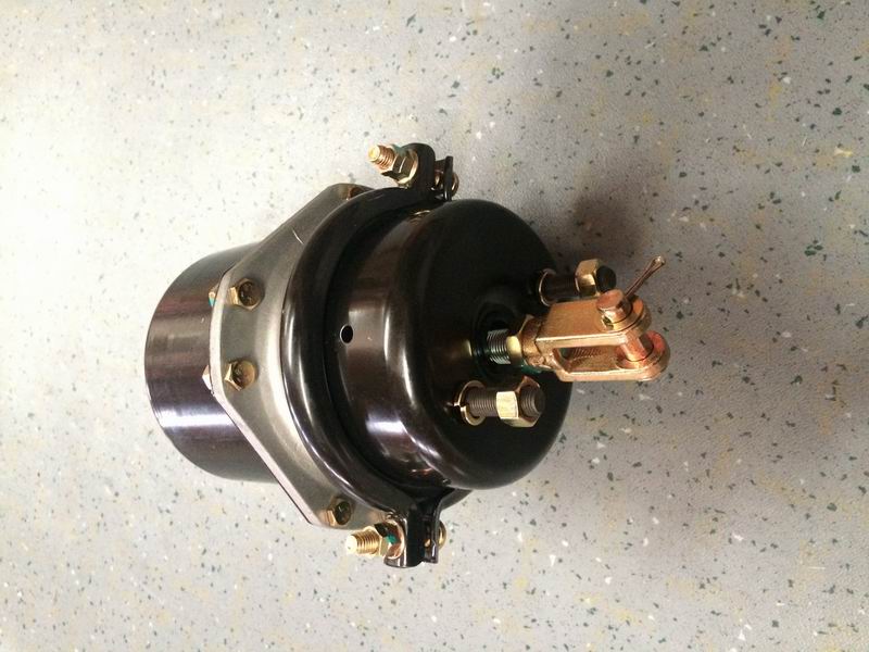 Rear brake air chamber assembly - left; 16/20″-1