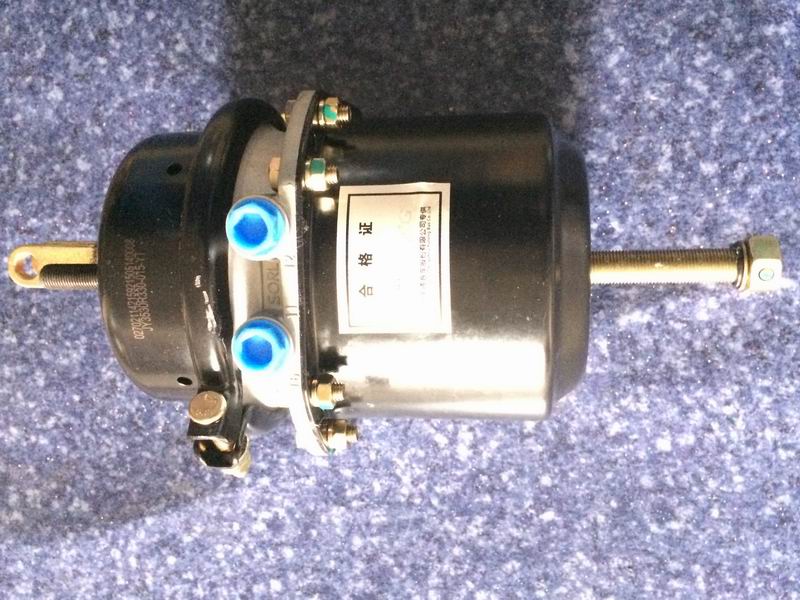 Rear brake air chamber assembly-right; 16/20″-1