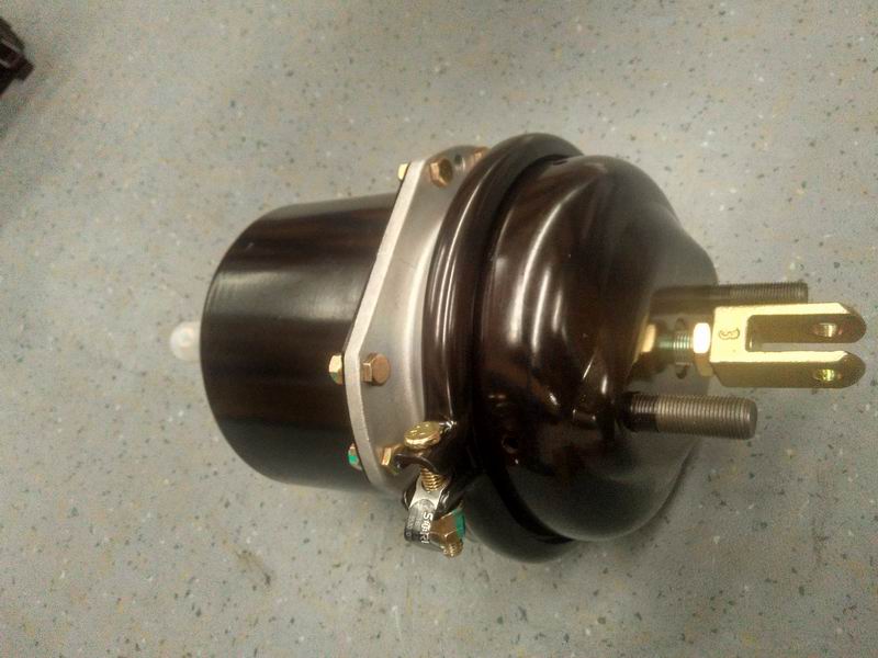 Rear brake air chamber assembly - left; 27/24