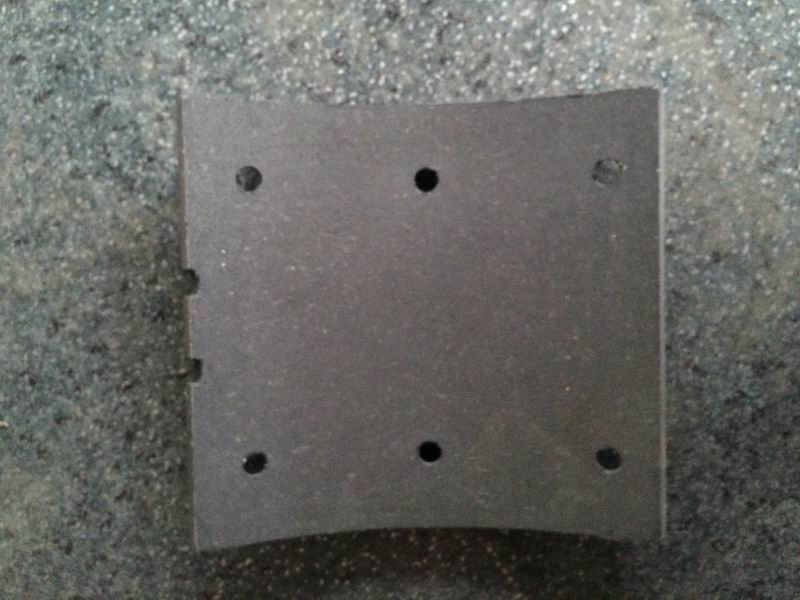 Friction plate; 15 thick; no alarm hole-1