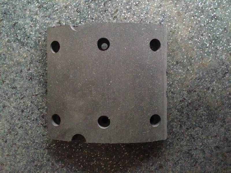 Фрикционная пластина; 15 толстый; нет отверстия для сигнализации