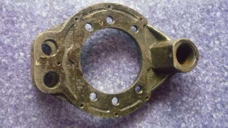 Rear brake bottom plate-1