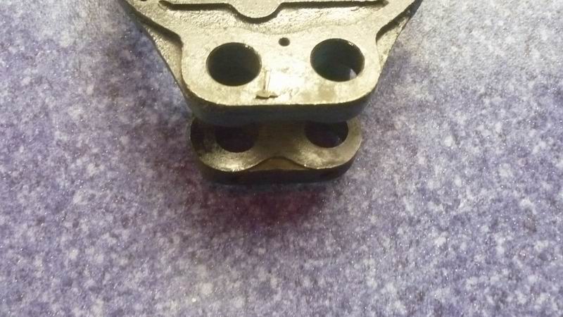 Rear brake bottom plate-2
