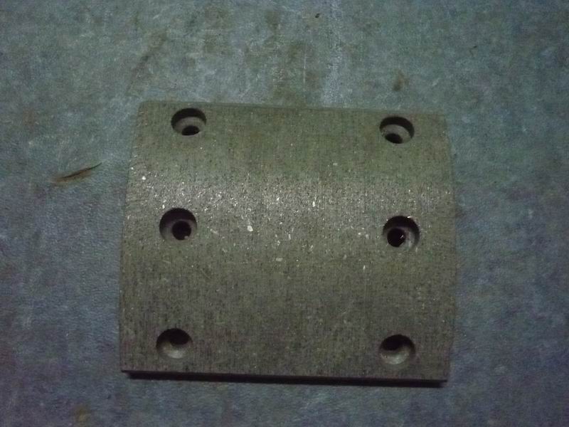 Rear friction plate; thick 13-1
