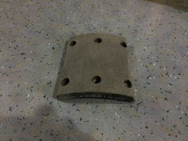 Rear friction plate 16.5MM