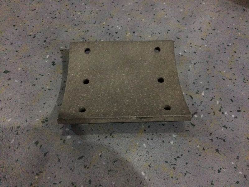 Rear friction plate 16.5MM-1