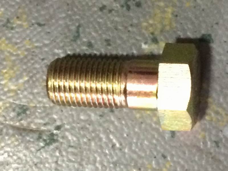 Tighten brake disc bolts