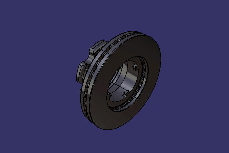Brake disc, rear, 306*38*119.5, 175