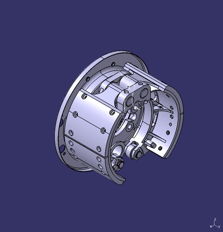 Drum brake, rear, Φ310*160