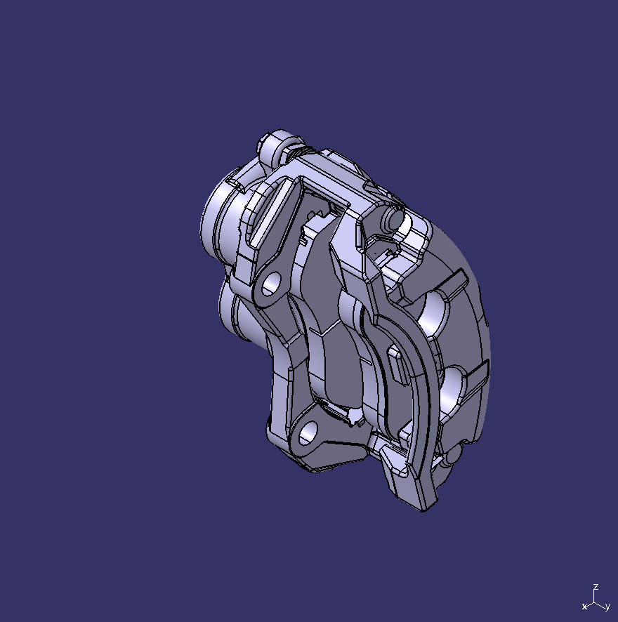 Hydraulic disc brake, twin cylinder, φ48