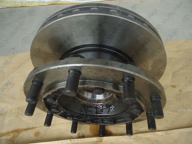 Front hub brake disc assembly (7.5T/ABS/22.5 disc)-1
