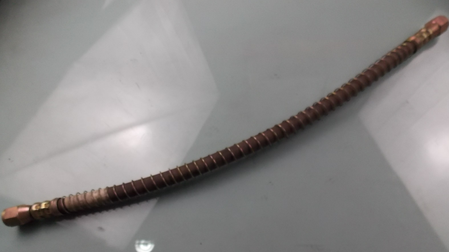 Front brake hose with front and rear