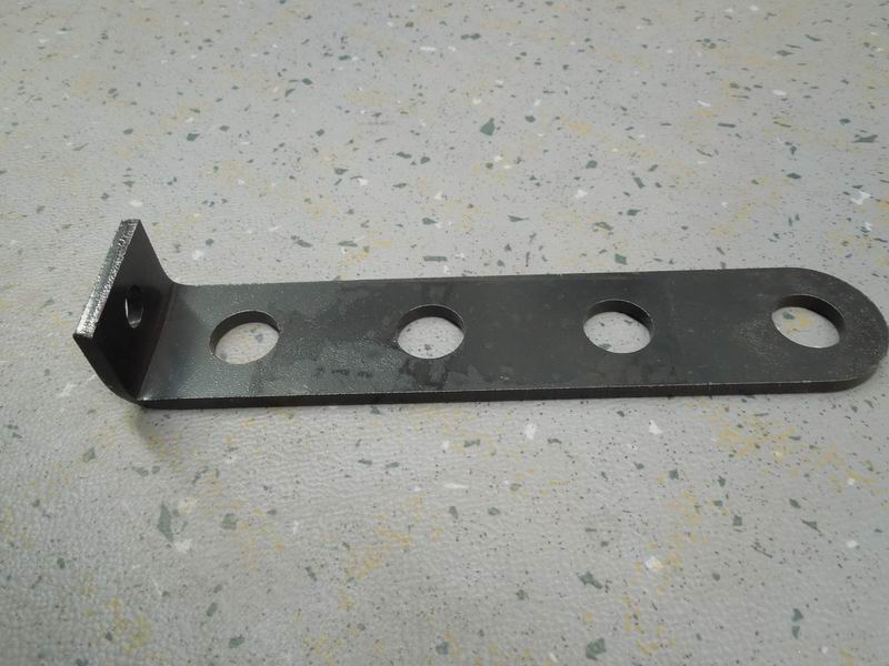 Pipe support, L-shaped, (finished) (process 20)