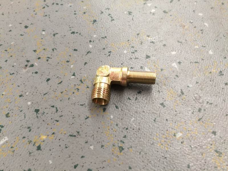 Clutch type right angle connector (end M10*1 card M14*1.5)