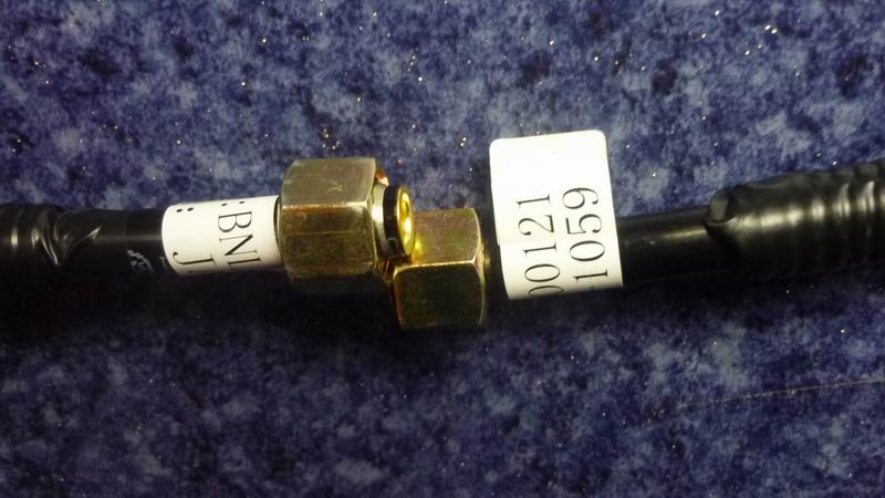 Relay valve lower chamber inlet pipe assembly-1