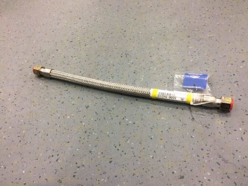 High temperature hose assembly, 500, M22*1.5-1