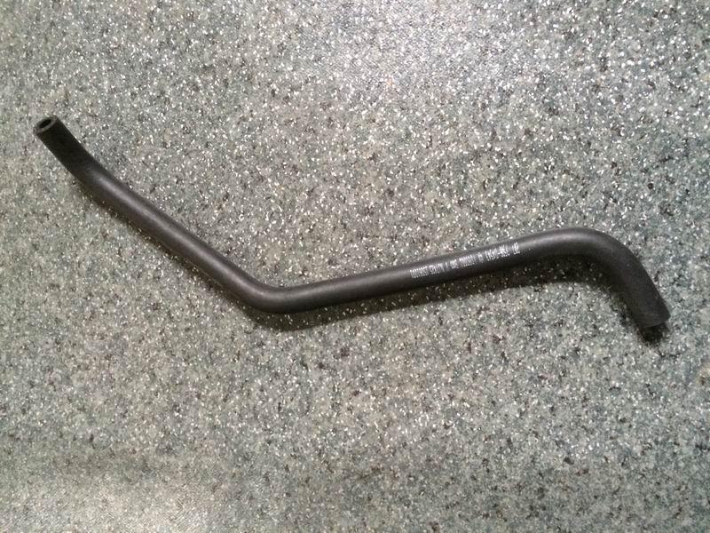 Вакуумный тормозной шланг, внутренний диаметр φ9, длина 450 , нет