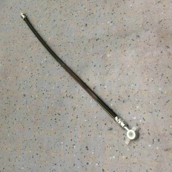 Hydraulic brake hose assembly, with connectors M10*1 at both ends, L=550