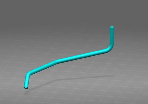 Вакуумный тормозной шланг, внутренний диаметр φ9, длина 555 , с односторонним клапаном