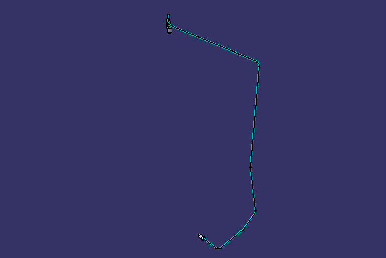 Тормозная трубка в сборе, характеристики φ4. 76 *0,7