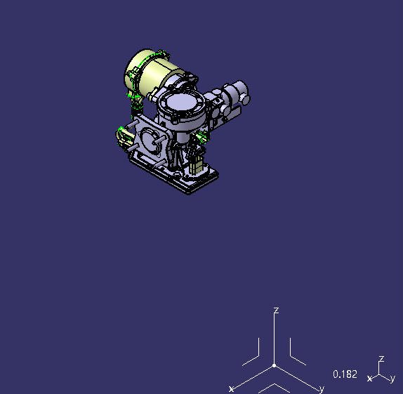 Power booster with brake master cylinder, electric assist, 25.4mm