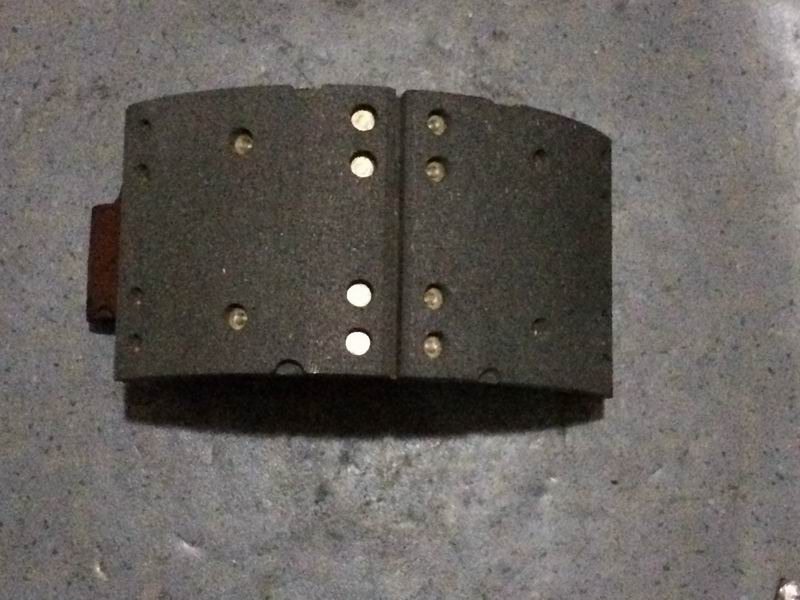 Rear brake shoe assembly-1