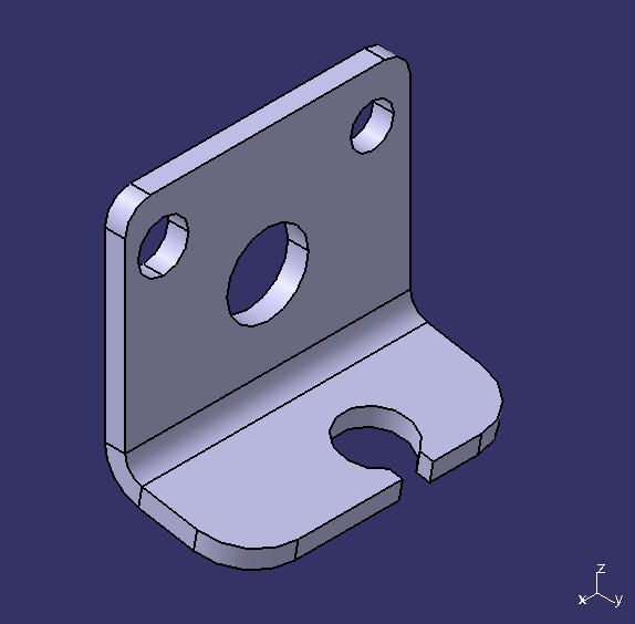 Кронштейн стояночного тормоза