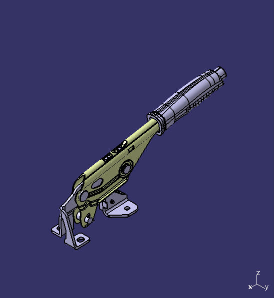 Parking brake handle