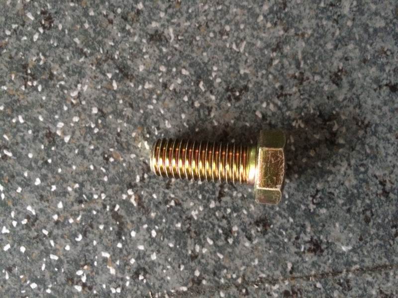 Park brake mounting bolts