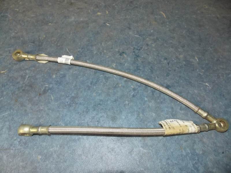 Air compressor oil inlet pipe