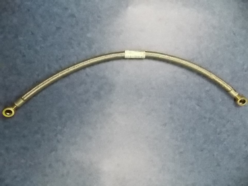 Air compressor return pipe