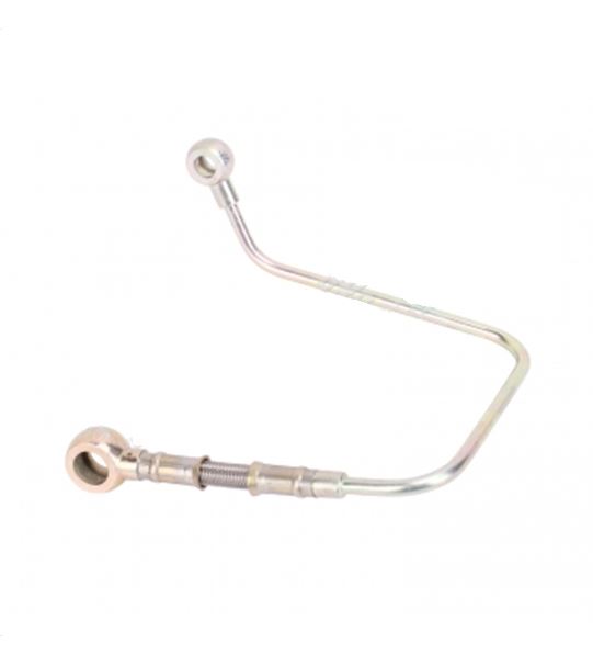 Air compressor oil inlet pipe