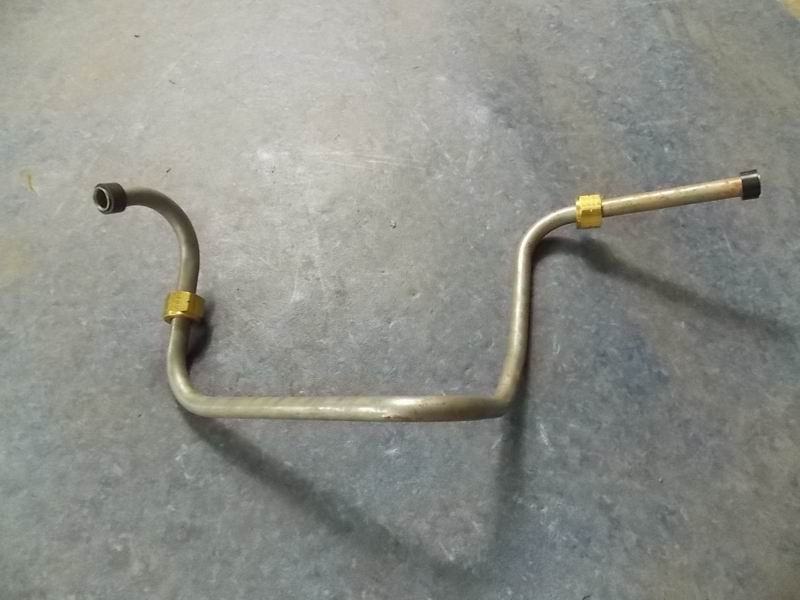 Air compressor water inlet pipe